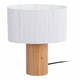 Bela/naravna namizna svetilka s senčnikom iz papirnatega prepleta (višina 30,5 cm) Sheer Oval – Leitmotiv