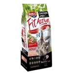 Fit Active Cat 3 v 1 suha hrana za odrasle za pse, piščance in ribe, 1,5 kg