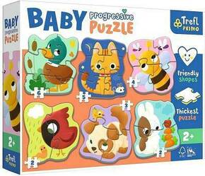 Hit the Kids Progressive Puzzle - Živali