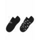 Set 3 parov unisex nizkih nogavic Reebok CL FO Invisible Sock GG6679 Črna