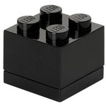 LEGO mini box 4 - črna 46 x 46 x 43 mm