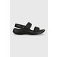 Sandali Crocs Literide 360 Sandal ženski, črna barva, 206711 - črna. Sandali iz kolekcije Crocs. Model izdelan iz sintetičnega materiala. Model je enostaven za čiščenje in vzdrževanje.