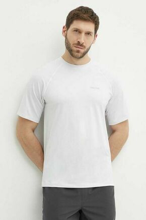 Športna kratka majica Marmot Windridge bela barva - bela. Športna kratka majica iz kolekcije Marmot. Model izdelan iz materiala