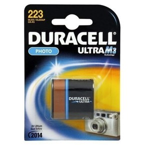 Duracell 1x Litijeva Baterija CRP2 DL223 CR-P2 6V