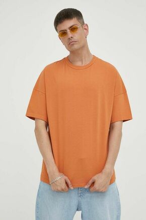 Bombažna kratka majica American Vintage oranžna barva - oranžna. Kratka majica iz kolekcije American Vintage