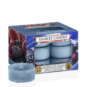 Čajne svečke Yankee Candle Mulberry &amp; Fig Delight
