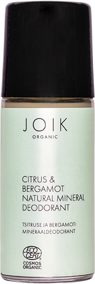 "JOIK Organic Natural Mineral Deodorant - Citrus &amp; Bergamot"
