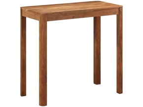 VIDAXL Barska miza iz lesa akacije v medeni barvi 110x55x106 cm