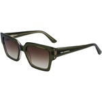 Karl Lagerfeld KL6089S 305 ONE SIZE (52) Zelena/Rjava