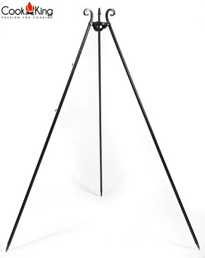 Cook King Podstavek trinožni Cook King iz črnega železa višine 180cm