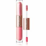 Makeup Revolution ( Double Up Liquid Shadow) 4,4 ml (Odstín Blissful Pink)