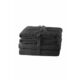 Komplet brisač 6-pack - črna. Komplet okvirjev za fotografije iz kolekcije home &amp; lifestyle. Model izdelan iz tekstilnega materiala.