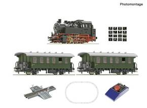 Analogni začetni set: parna lokomotiva BR 80 s potniškim vlakom