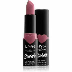 NYX Suède Matte Lipstick šminka z mat učinkom klasično rdečilo za ustnice šminka 3
