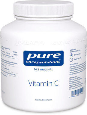 Pure encapsulations Vitamin C - 250 kapsul