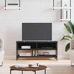Greatstore TV omarica črna 100x35x45 cm inženirski les