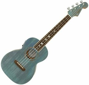 Fender Dhani Harrison Uke WN Tenor ukulele Turquoise