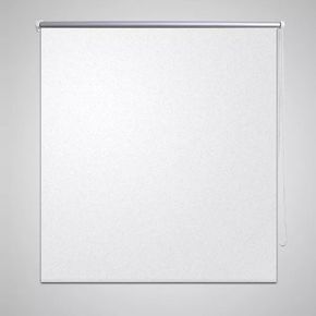 VidaXL Roleta / Senčilo za Zatemnitev Oken 80 x 230 cm Bele Barve