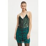 Obleka Pinko zelena 103849.A200