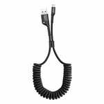 BASEUS Fish Eye kabel USB Lightning/2A, 1 m, črn (CALSR-01)