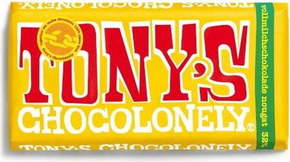 Tony's Chocolonely Mlečna čokolada 32% nougat - 180 g
