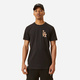 Bombažna kratka majica New Era Dodgers Metallic Print črna barva - črna. Kratka majica iz kolekcije New Era. Model izdelan iz pletenine s potiskom.