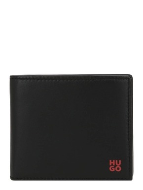Velika moška denarnica Hugo Tibby 4 Cc Coin 50516966 Black 001