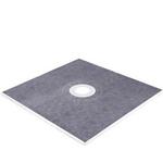 VEVOR Komplet za rob prhe 48x48 cm siva