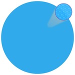 shumee Plavajoča okrogla PE solarna folija za bazen 300 cm modre barve