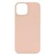 Apple iPhone 13, silikonski ovitek (liquid silicone), soft, Pink Sand