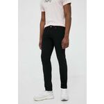 Kavbojke Pepe Jeans Hatch moške, črna barva - črna. Kavbojke iz kolekcije Pepe Jeans v kroju slim, z nizkim pasom. Model izdelan iz rahlo elastičnega denima. Izjemno udobna tkanina z visoko vsebnostjo bombaža.