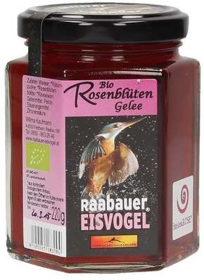 Raabauer Eisvogel Marmelada iz cvetnih listov vrtnice - 220 g