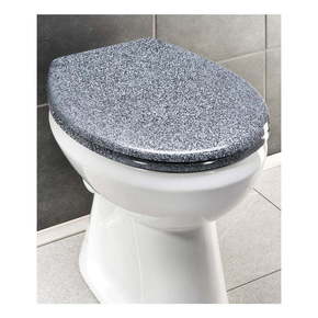WC deska v videzu granita z enostavnim zapiranjem Wenko Premium Ottana