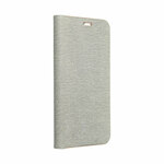 OEM LUNA Book Gold torbica za IPHONE 16 Plus srebrna