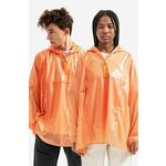 Vodoodporna jakna Rains Ultralight Anorak oranžna barva - oranžna. Vodoodporna jakna iz kolekcije Rains. Lahek model, izdelan iz gladkega materiala. Vgrajena kapuca poveča zaščito pred mrazom in vetrom.
