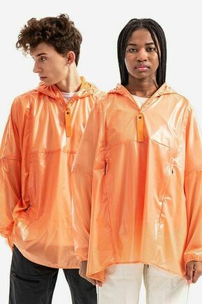 Vodoodporna jakna Rains Ultralight Anorak oranžna barva - oranžna. Vodoodporna jakna iz kolekcije Rains. Lahek model