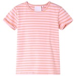vidaXL Otroška majica s kratkimi rokavi roza 104