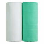 T-tomi set dveh tetra brisač, bela in zelena