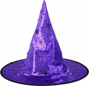 WEBHIDDENBRAND Čarovnica/Halloween vijolični klobuk za otroke