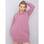 BASIC FEEL GOOD Ženska obleka plus size ARIADNE roza RV-SK-6296.99_363122 2XL