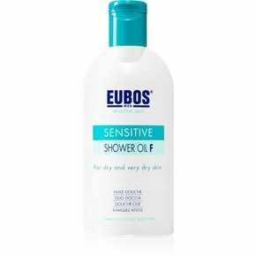 Eubos Sensitive olje za prhanje za suho do zelo suho kožo 200 ml