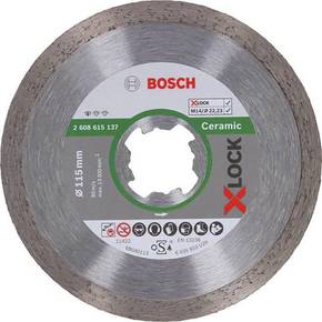 Bosch Diamantne rezalne plošče Standard for Ceramic X-LOCK 115 x 22