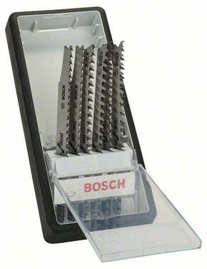 Bosch 6-delni komplet listov za vbodno žago Robust Line Wood s T-vpenjalnim steblom Progressor