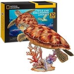 WEBHIDDENBRAND 3D sestavljanka Morska želva 31 kosov