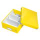 Leitz Click &amp; Store škatla za shranjevanje / organizacijo, velikost S, rumena