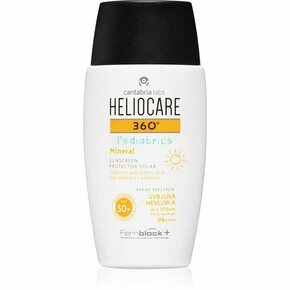 Heliocare® Otroška krema za sončenje za občutljivo in atopično kožo SPF 50+ 360° ( Mineral Sun Cream) za sončen