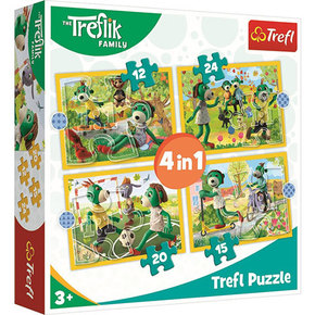 Trefl Puzzles Trefl zabavna sestavljanka 4v1