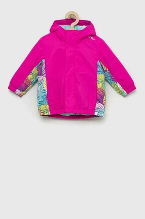 Otroška jakna CMP roza barva - roza. Otroški jakna iz kolekcije CMP. Podložen model