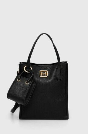Torbica Marella črna barva - črna. Majhna torbica iz kolekcije Marella. Model na zapenjanje