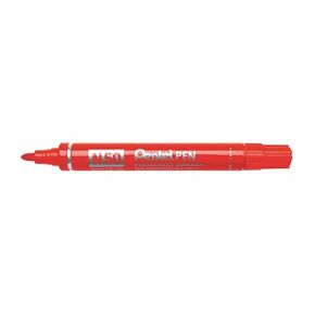 NEW Trajni marker Pentel N50-BE Rdeča 12 Kosi